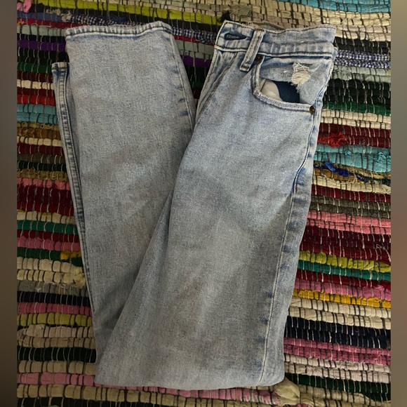 Abercrombie & Fitch Denim - Abercrombie & Fitch Ankle Straight Ultra High Rise Jeans